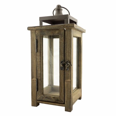 Decorative Wooden Candle Lantern Use As Decoration for Birthday Parties Wedding Centerpiece or Indoor or Outdoor candle holder